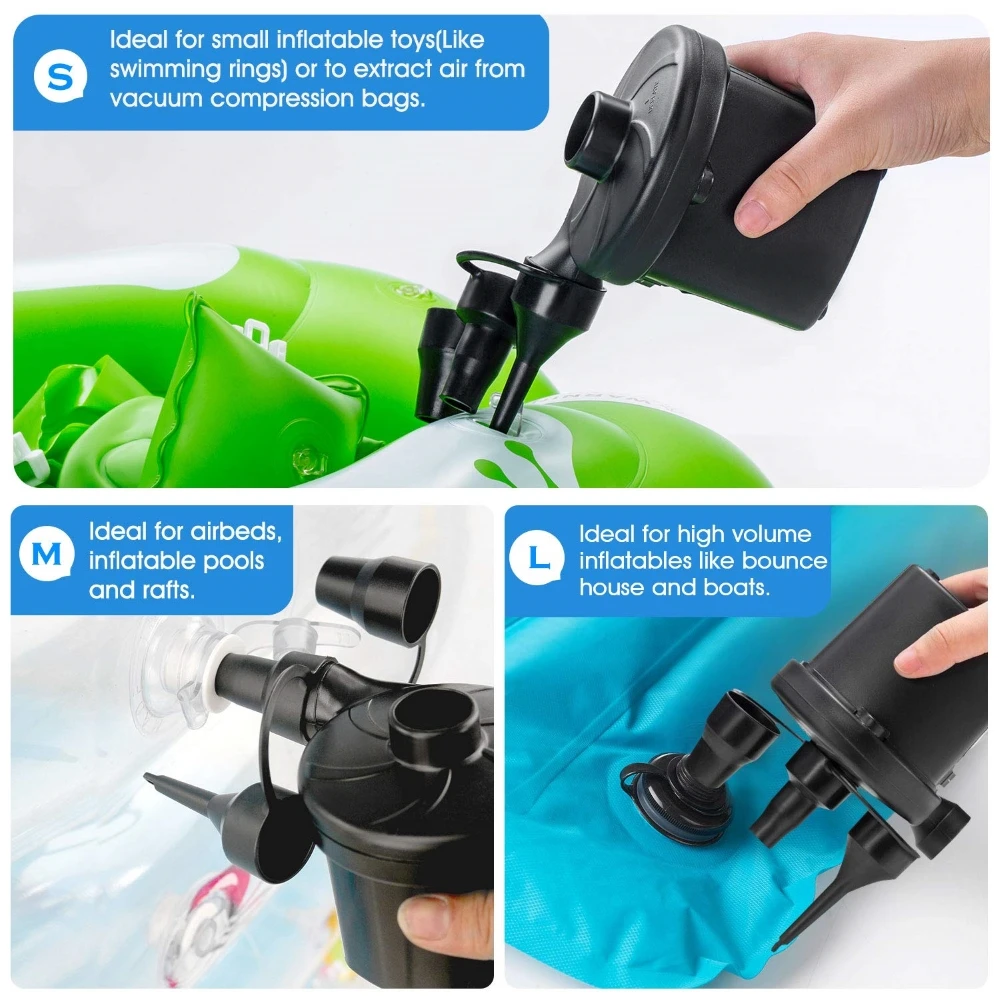 2000mAh Portable Air Pump 5