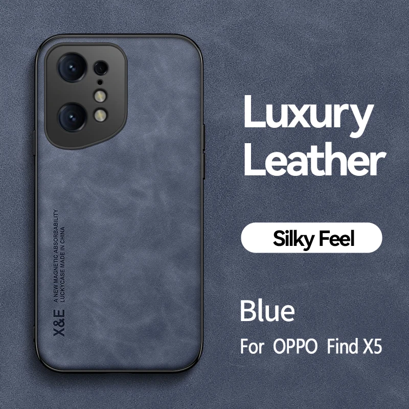 Magnetic Leather Shockproof Phone Case Cover