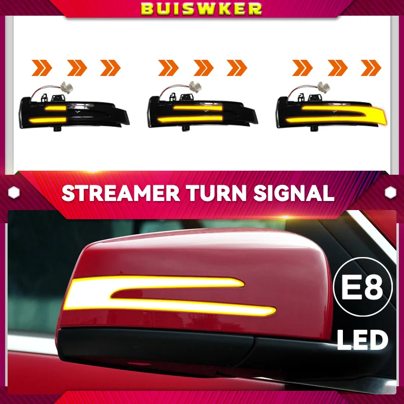 

Динамический поворотник с боковым крылом, лампа для зеркала заднего вида Mercedes Benz W176 W246 W212 W204 CLA C117 GLA GLK W221 W218