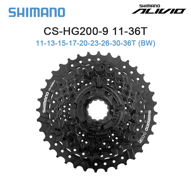 Mountain Bike Bicycle Cassette Freewheel 8/9s Flywheel Crankset Shimano HG200 9Speed HG31 8S 11-32/34/36T For MTB bicycle cassette bicycle sprocket gear bicycle parts bike sprocket bike freewheel