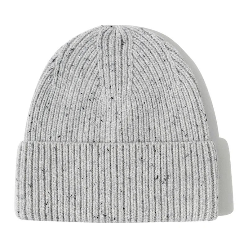 100% Merino Wool Winter Beanie Unisex Soft Knit Hat