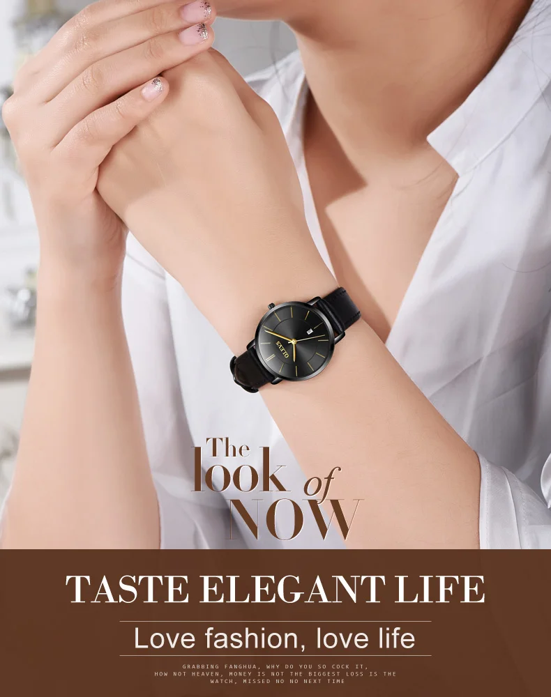 

OLEVS 5869 Women Watch Red Casual Leather Ladies Watches Luxury Quartz Female Wristwatches Brand Clock Ultra Thin Surface 6.5MM