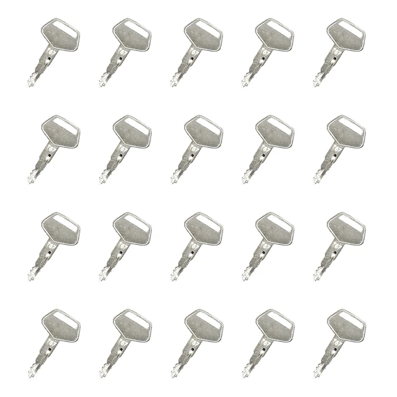 20pc 787 Ignition Keys Compatible With Komatsu Heavy Equipment Excavator Dozer Loader Backhoe Starter PC120-7 PC130-7 PC200-7