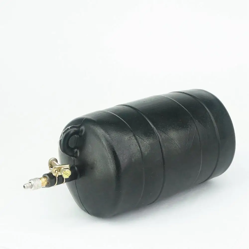 Fit Pipe Inner Diameter 96-119mm 4" Natural Natural Rubber Drain Air Bag Inflatable Bung Stop Plug Block 0.25 Bar
