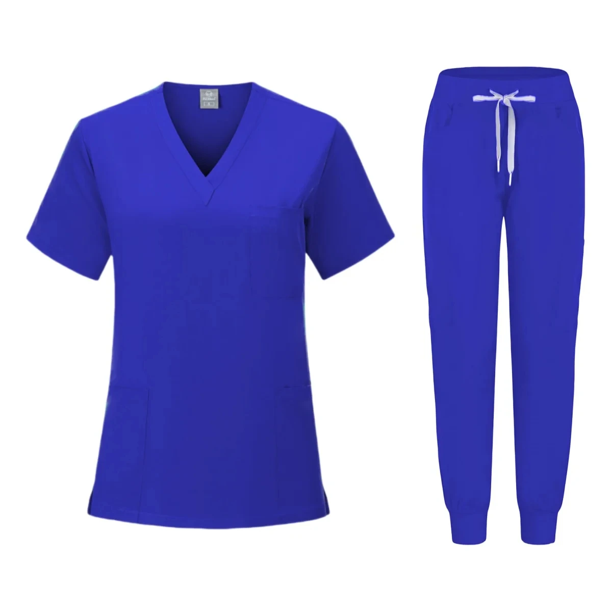 Premium Anti-Wrinkle Washable Nurse Scrubs - Soft Fabric Jogger Set