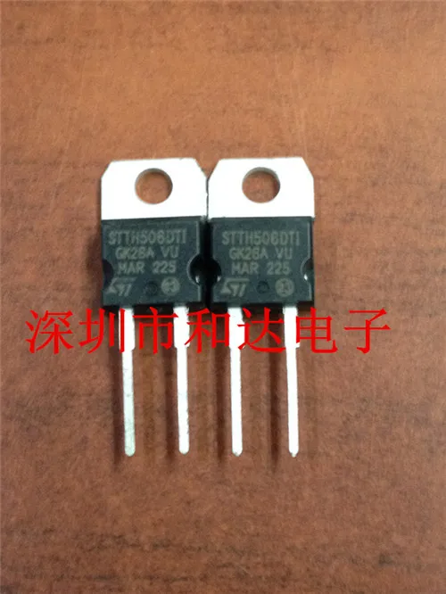 

5 шт.-10 шт. STTH506DTI MOSTO-220 оригинальный запас Новинка