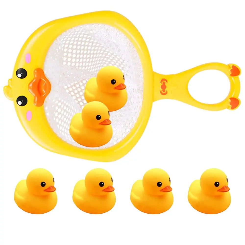 BabyBathToysforKidsBathtubDuckToySetKidsFloatingBathToys