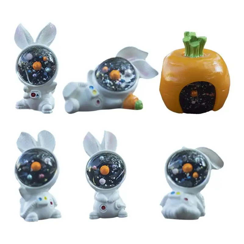 

Украшения в виде кролика для приборной панели, милый кролик, украшение для салона автомобиля, долговечные Автомобильные украшения в виде животных заднего вида