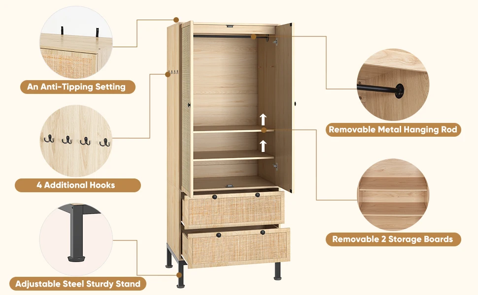 armoire wardrobe closet armoire storage cabinet 