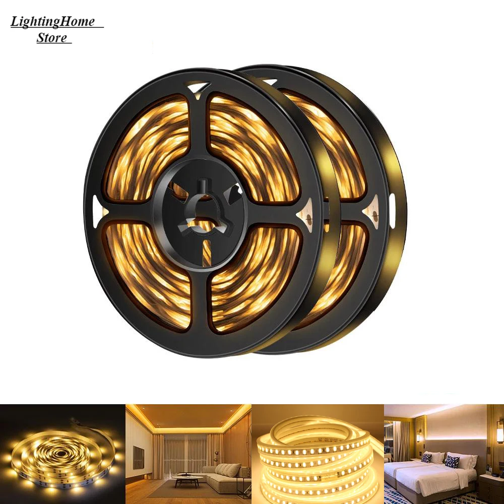 

Светодиодная лента 2835 SMD с пультом дистанционного управления, 60 светодиодов/м