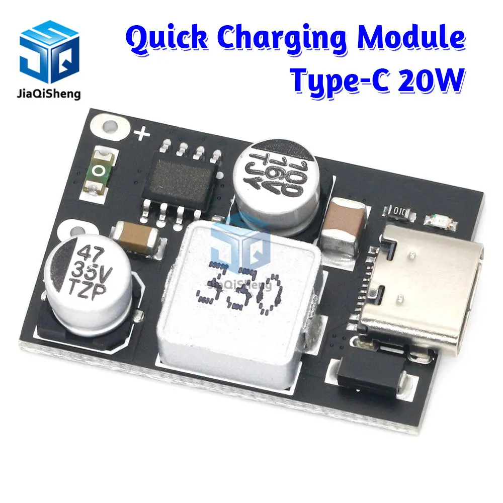Modulo Di Ricarica Rapida Pps Di Tipo C 20W Qc3.0 Pd3.0 Huawei Scp Protezione Da Sovratensione Per Batteria 18650 Power Bank