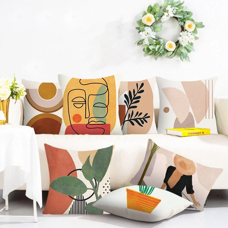 

Decorative Mandala Artistic Geometry Pillow Case Cushion Cover Home Decoration Throw Chair Sofa Pillowcase