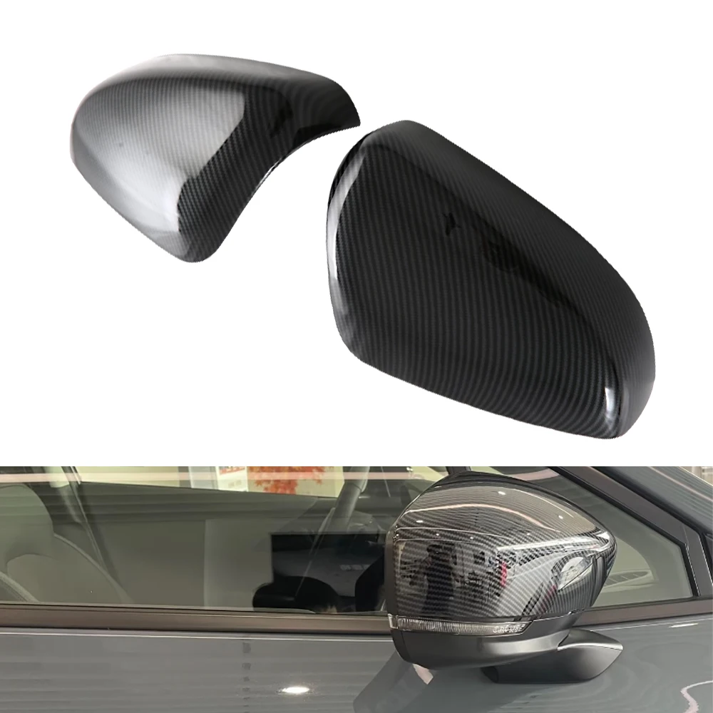 

Carbon Fiber Style Car Rearview Mirror Cover Trim Compatible for Subaru Crosstrek 2023 2024+ Car Accessories