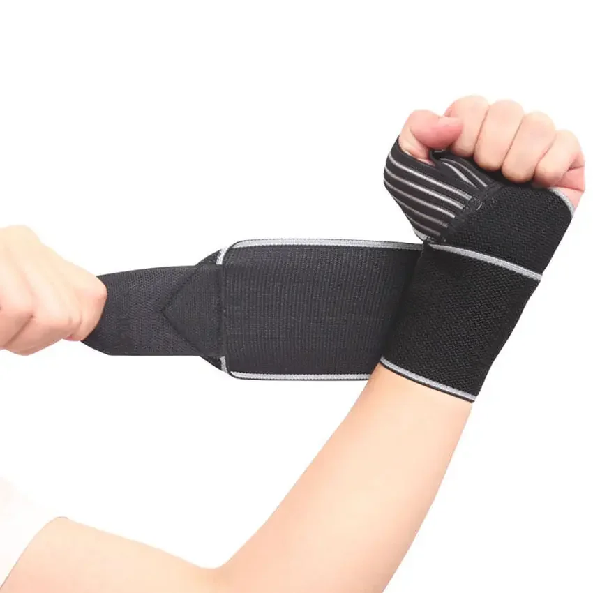 1PCS Adjustable Wristbands Wrist Support Bracer Gym Sports Wristband Carpal Protector Breathable Injury Wrap Band Strap Safety sports wristbands sports wrist guards