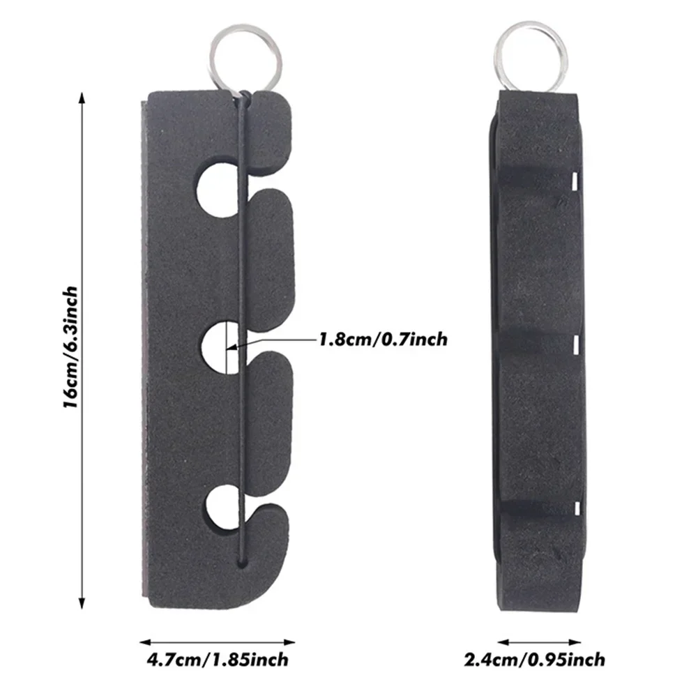 1x Fishing Rod Holder Magnetic Foam Fishing Rod Holder Portable Stand Foam Rest About 35g Approx16*4.7*2.4cm
