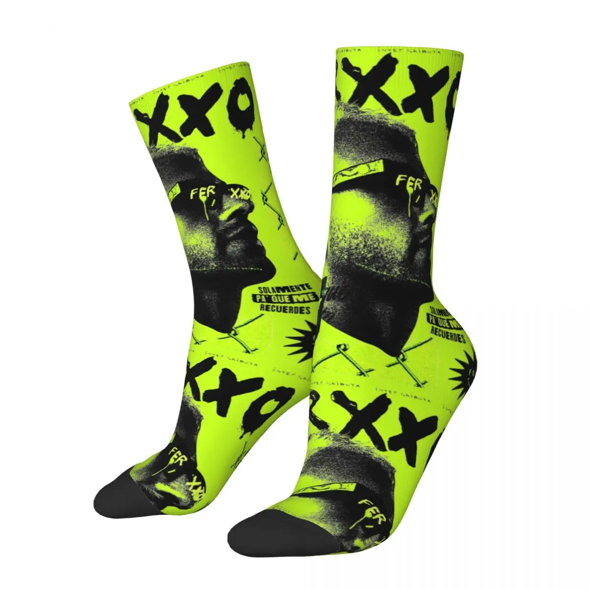 

FEID FERXXO Pop Singer Music Socks Merchandise For Men Women Soft Socks Super Soft Best Gifts