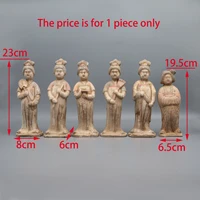 Tang Dynasty Lady Figurines, Musician Figurines, Terracotta Replica 2