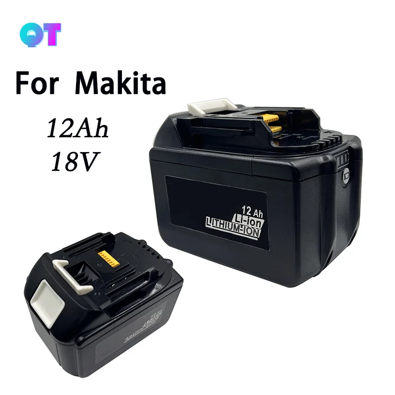 

18V Rechargeable Battery For Makita Power Tools with LED Li-ion Replacement LXT BL1860 1850 18v 9 A 6Ah/12Ah