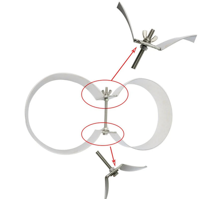 

Sucha Diving Double End Bolt Double Oxygen Bottles Hoop Extension Screws Oxygen Bottles Hoop Screws Technical Diving Hardware