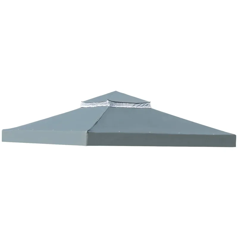 3x3M Garden Camping Awning Tent Shelter Waterproof Outdoor Tent Canopy Top Roof Sun Shadow Cover Gazebos Patio Garden Buildings
