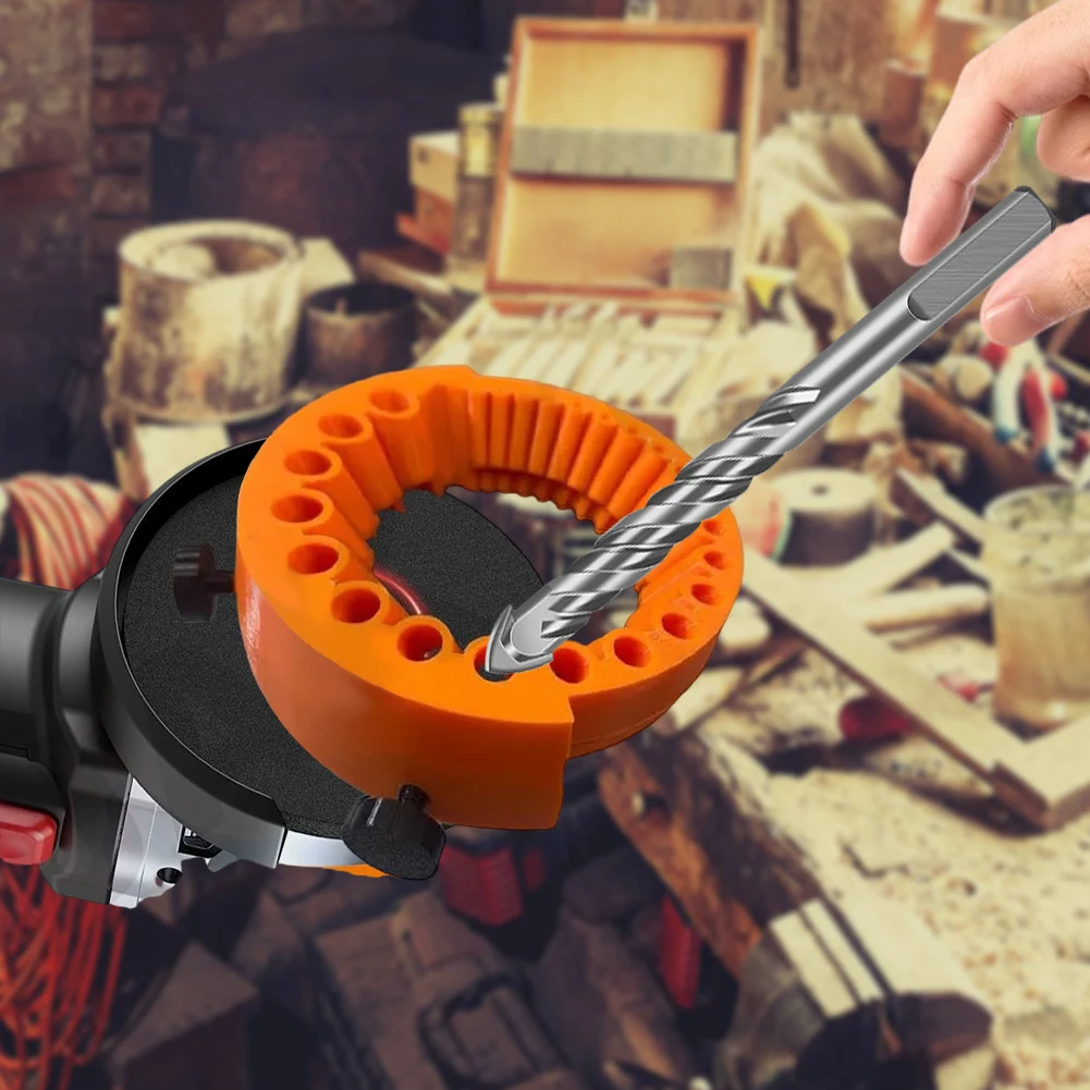 New Drill Bit Sharpener with Gloves Power Drill Bit Grinding 3D High-Performance Drill Friction Tools Universal Drill Bits Tools
