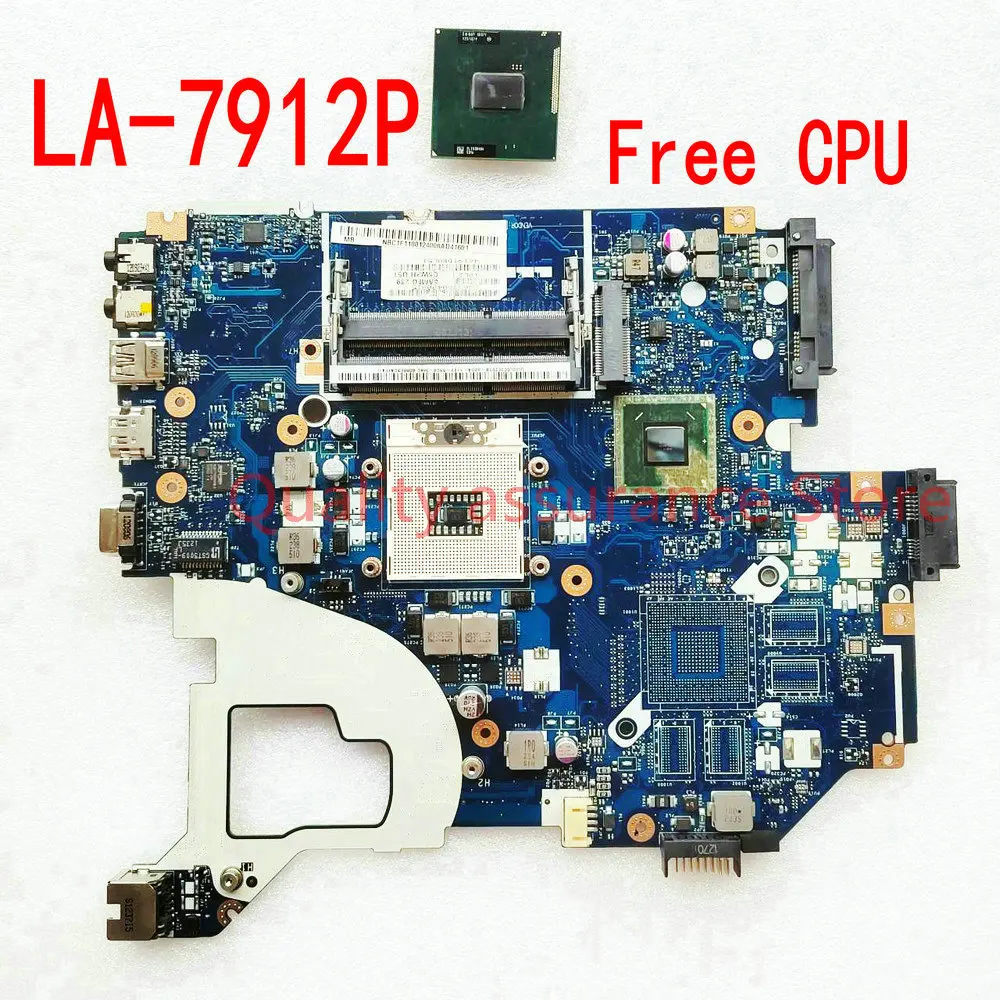 

Q5WV1 LA-7912P For Acer Aspire E1-571G V3-571G V3-571 E1-531 Laptop Motherboard Q5WVH LA-7912P HM70 DDR3 100% Test Work