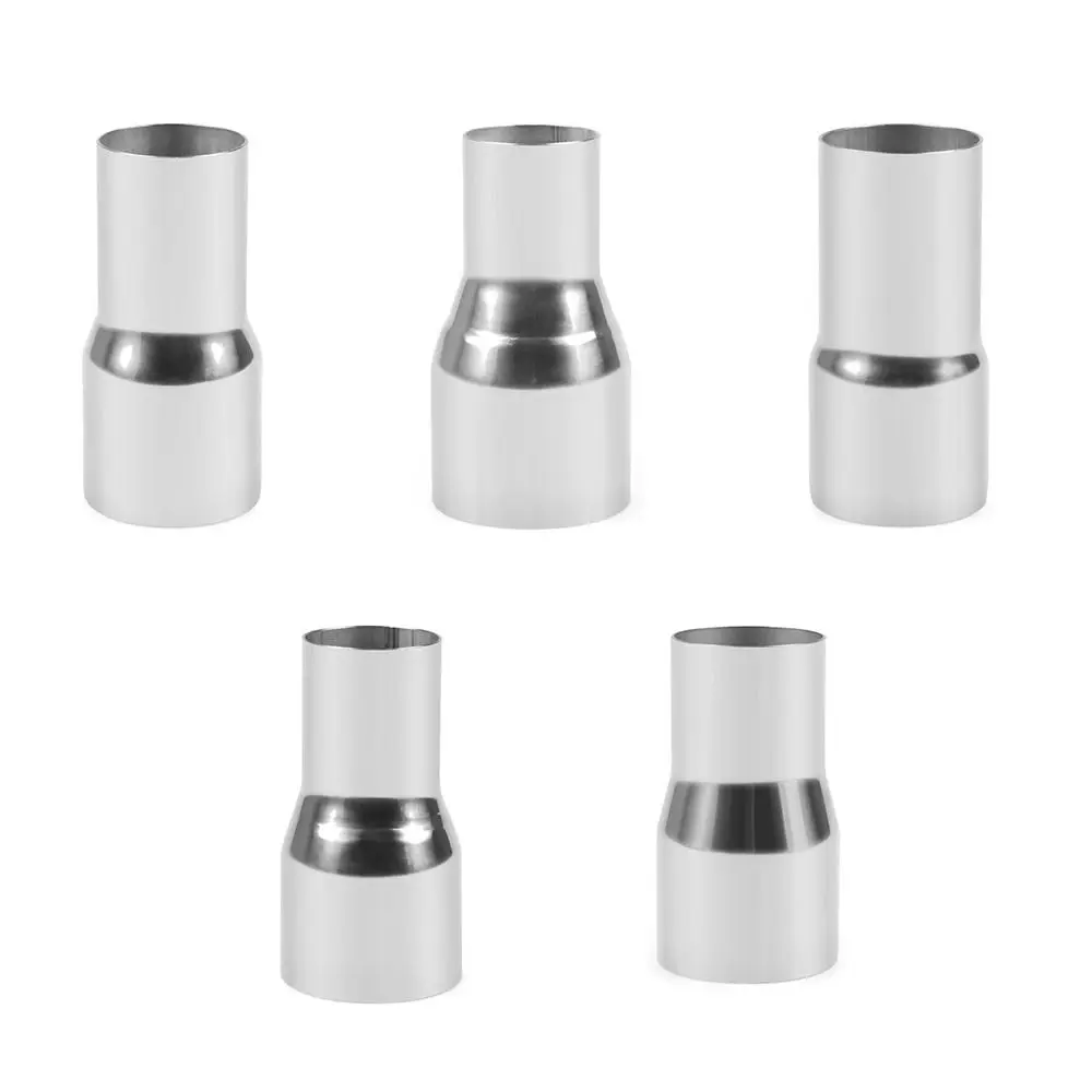 Stainless Steel Automotive Modification Exhaust Pipe Universal Straight Intake Pipe Connector Car Modification Exhaust