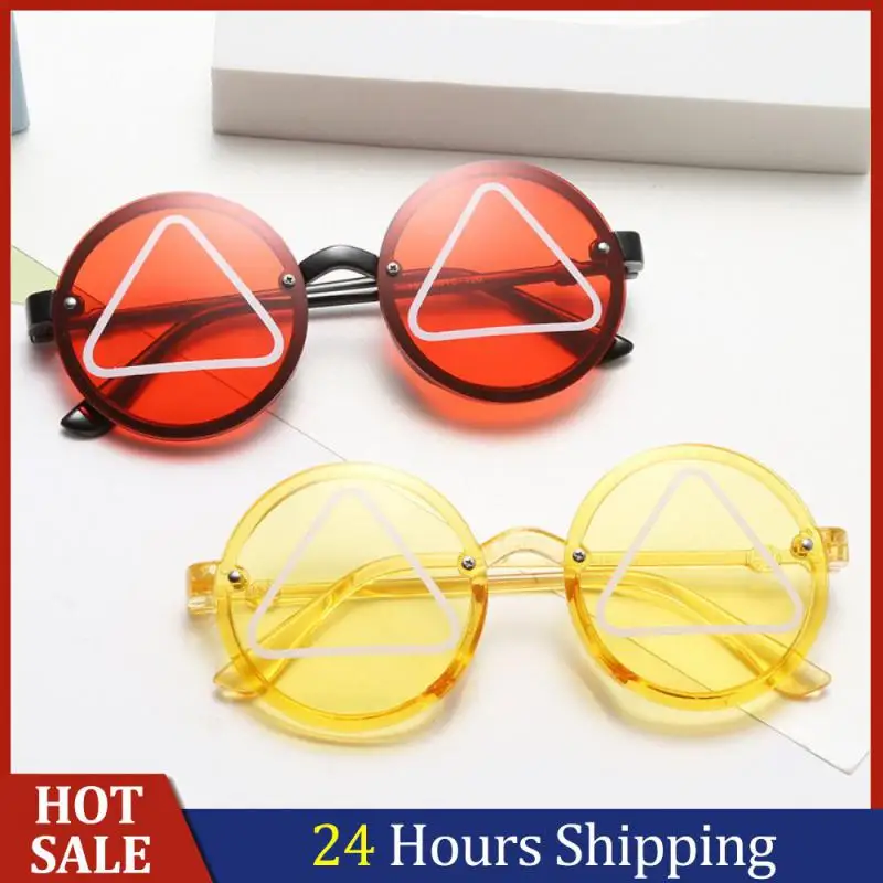 

New Kids Sunglasses Classic Personality Sun Protection Sun Glasses Boys Girls Oculos De Sol Baby Goggle UV400 Children Shades