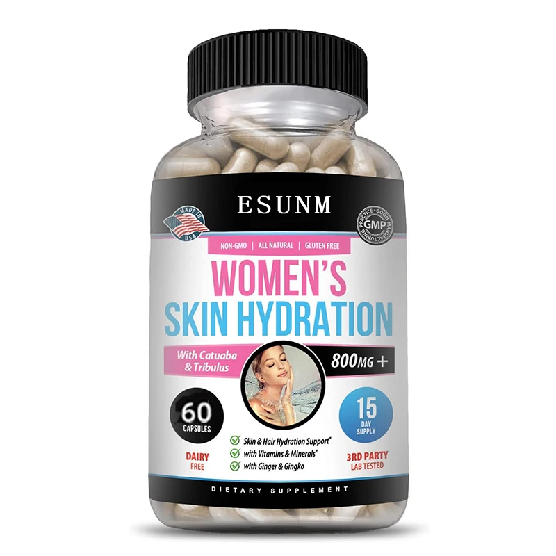 

Adult hydration capsules with multivitamins and zinc Multivitamin Gummies help hydrate hair and skin,providing energy assistance