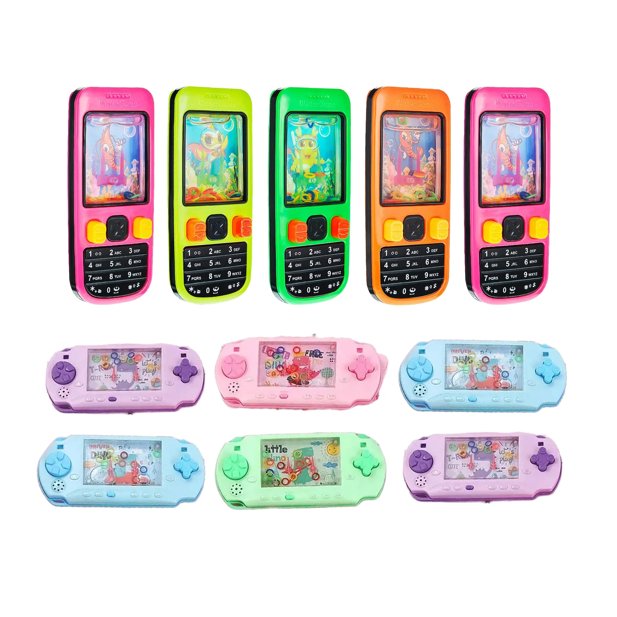 10x Wasserring Wurfspiel - Handheld Wasserspielzeug Für Kinder & Erwachsene