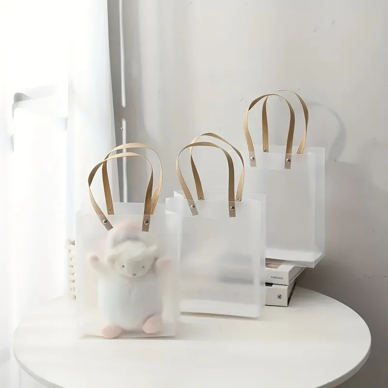 3pcs, Clear Tote Bags for Jewelry Packaging Cosmetic Storage, Perfect Gift Bags for Weddings