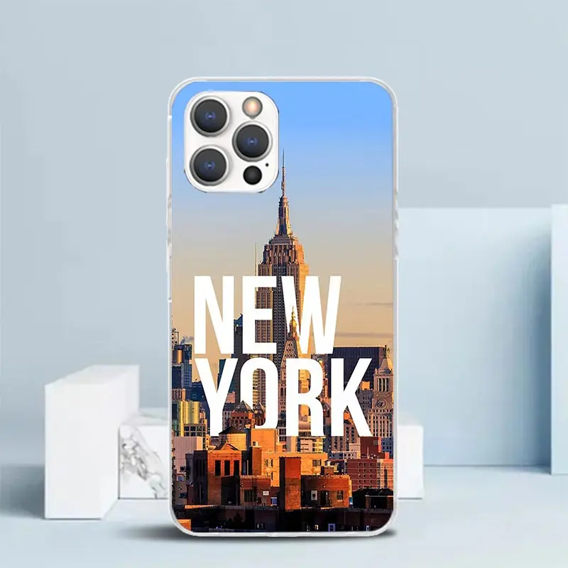 NYC New York City Soft TPU Phone Case - Air Cushion Design