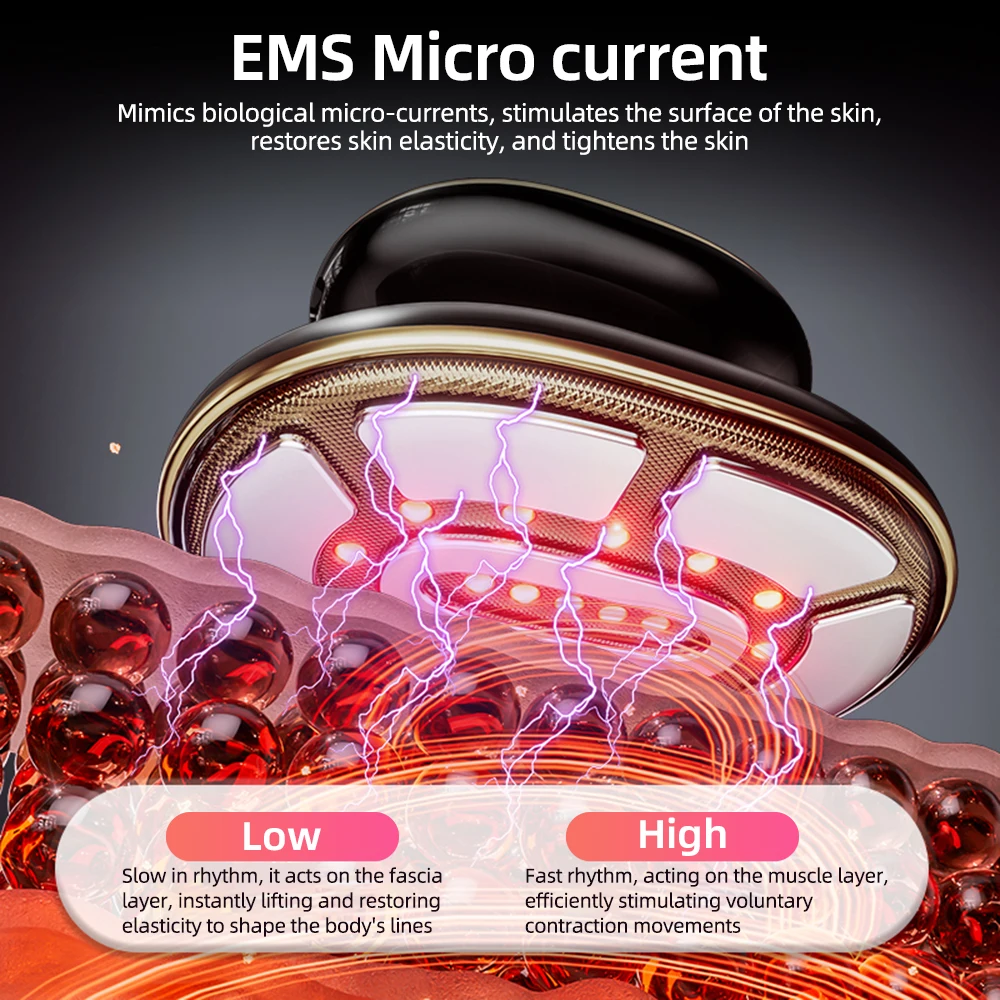 4 in 1 EMS RF Radio Frequency Body Slimming Machine Fat Burner Slim Shaping Device LED Light Lose Weight Anti Cellulite Massager