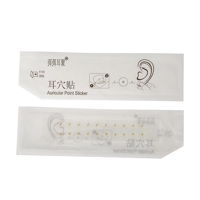 100/200PCS Transparent Ear Point Stickers Ear Pressure Stick Acupuncture Auricular Ear Stickers Massage Ear stickers 5