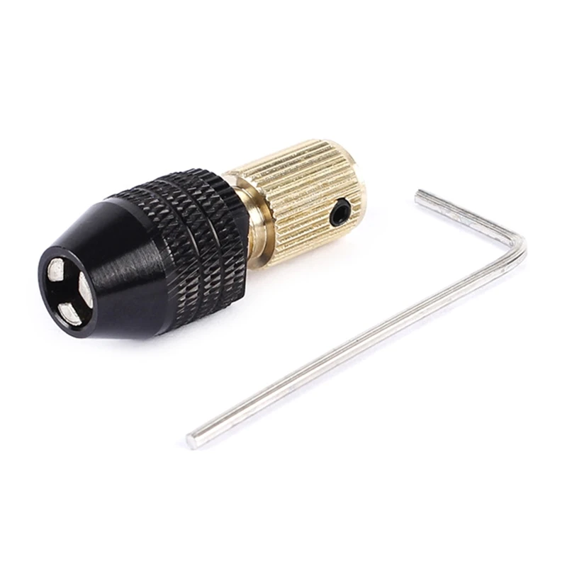 

Micro Chuck Fix Device Tool Accessories Adapter 0.3-3.4mm Three-claw with Hexagonal Wrench for Rotary Dropship