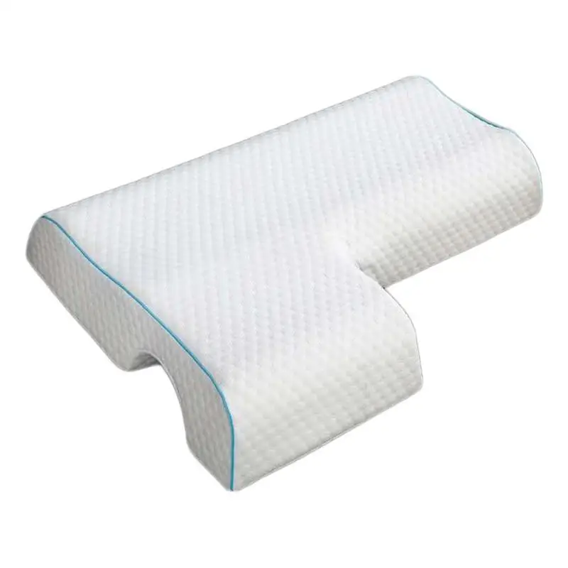 

Couple Pillow Slow Rebound Memory Pressure Pillow Anti-Hand Paralysis Pillow LShaped Couples Arched Cervical Pillow
