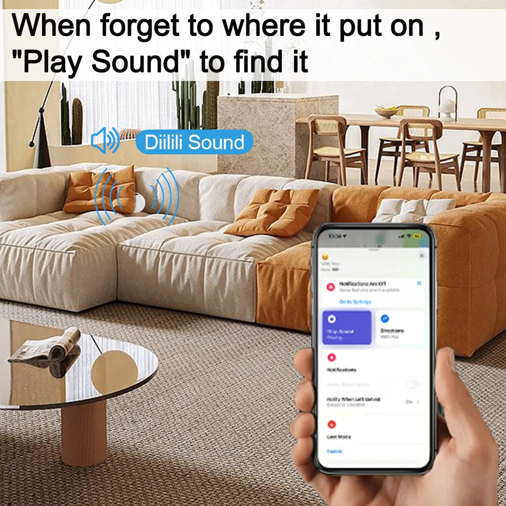 For Apple Find My Mini Bluetooth GPS Tracker Anti Lose Reminder Device Key Finder Pet Dog Kid Bag Wallet Car Locator Smart Tag anti lost tracker gps locator key finder anti lose tracker item locator key chain locator anti lost locator
