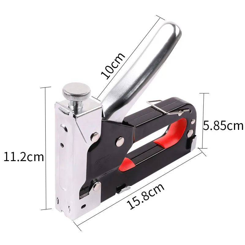 3 In 1 Nail Gun DIY Furniture Construction Stapler Upholstery Staple Gun With 600 Staples Home Decor Carpentry Tools 4