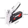 3 In 1 Nail Gun DIY Furniture Construction Stapler Upholstery Staple Gun With 600 Staples Home Decor Carpentry Tools 4