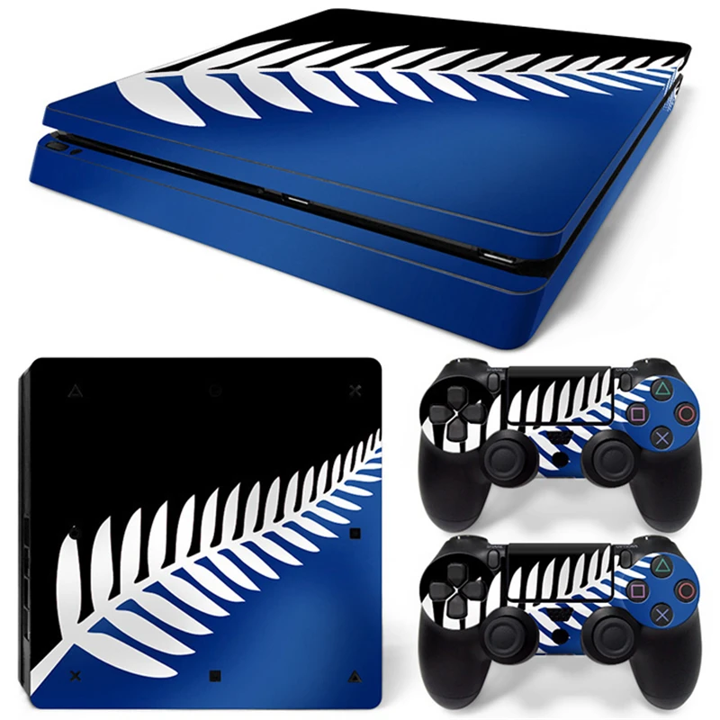 1022 Ps4 Slim Skin Sticker Decalcomania Cover Per Ps4 Slim Console E 2 Controller Skin Vinyl Slim Sticker Decal