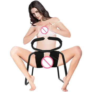Sex Chair Pillow BDSM Masturbation Bouncing Mount Stools Boost Weightless Love Position Aid Handrail Toys Couples Adult Games 2
