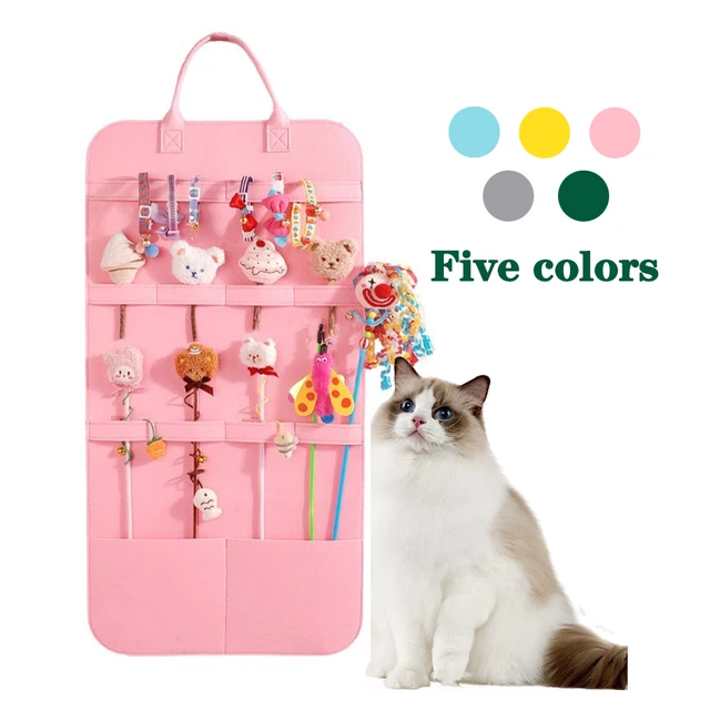 Pet Storage Bag Cat Toy Storage for Cat Stick Toys Catnip Toy Dog Comb Cat Interactive Toy Pet Toys Organizer Pet Products Pet Storage Bag Cat Toy Storage for Cat Stick Toys Catnip Toy Dog Comb Cat Interactive Toy Pet Toys Organizer Pet Products 