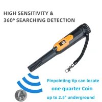 IP68 Full Waterproof Pinpointer Metal Detector with LCD Display,High Sensitive Underwater Pin Pointer,3 Modes Portable Pinpointe 2
