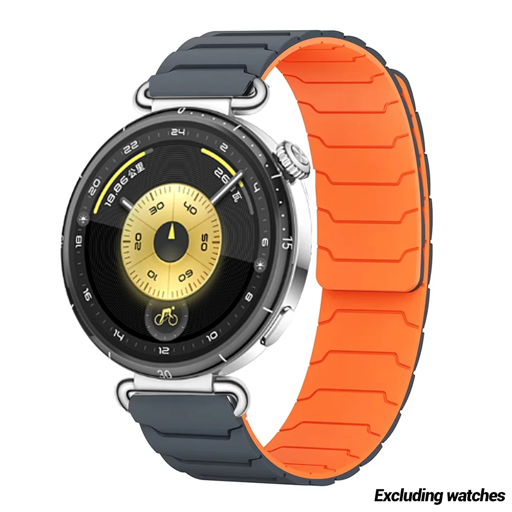 18mm Magnetic Silicone Strap