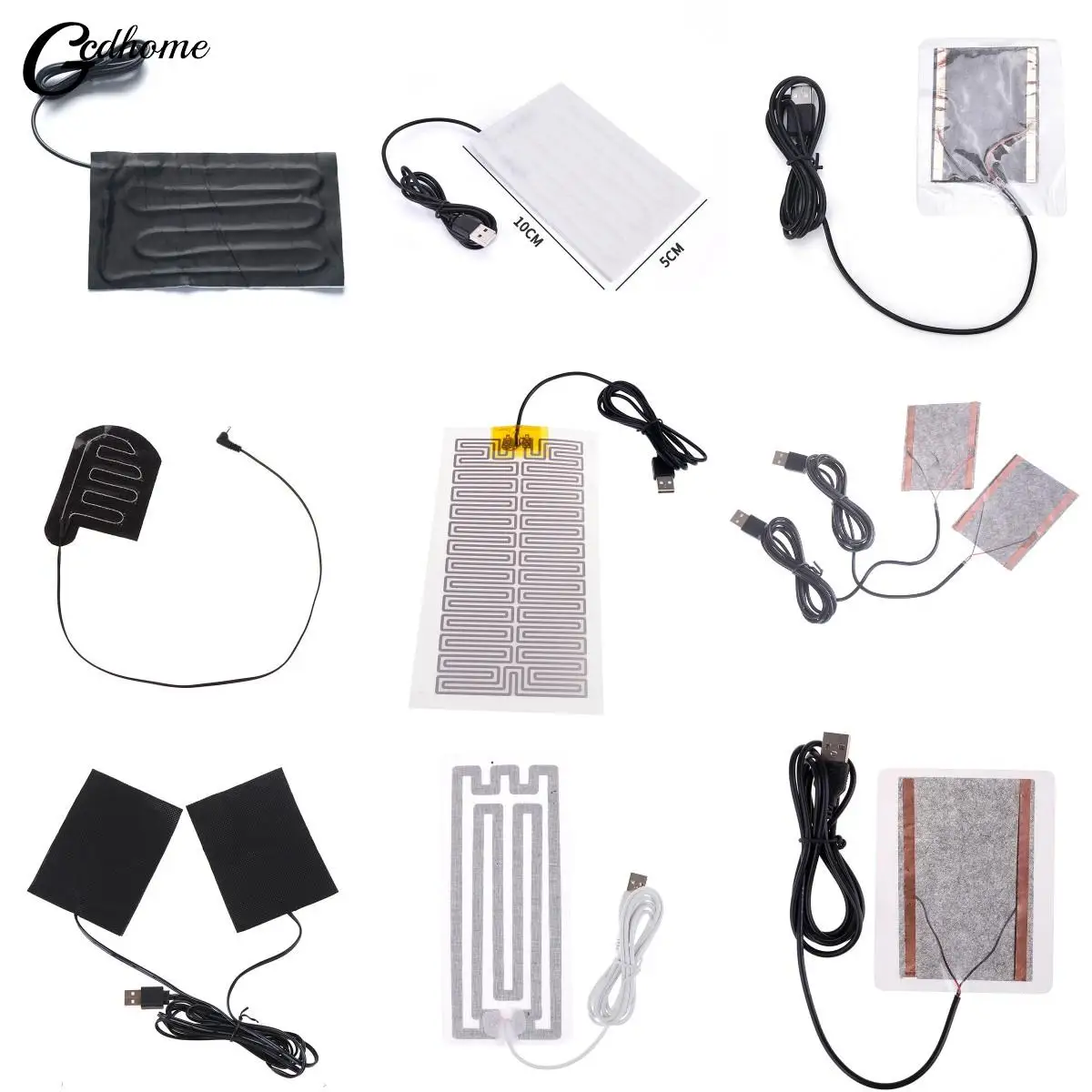 Usb Warm Paste Pads Fastheating Carbon Fiber Heating Pad Safe Portable