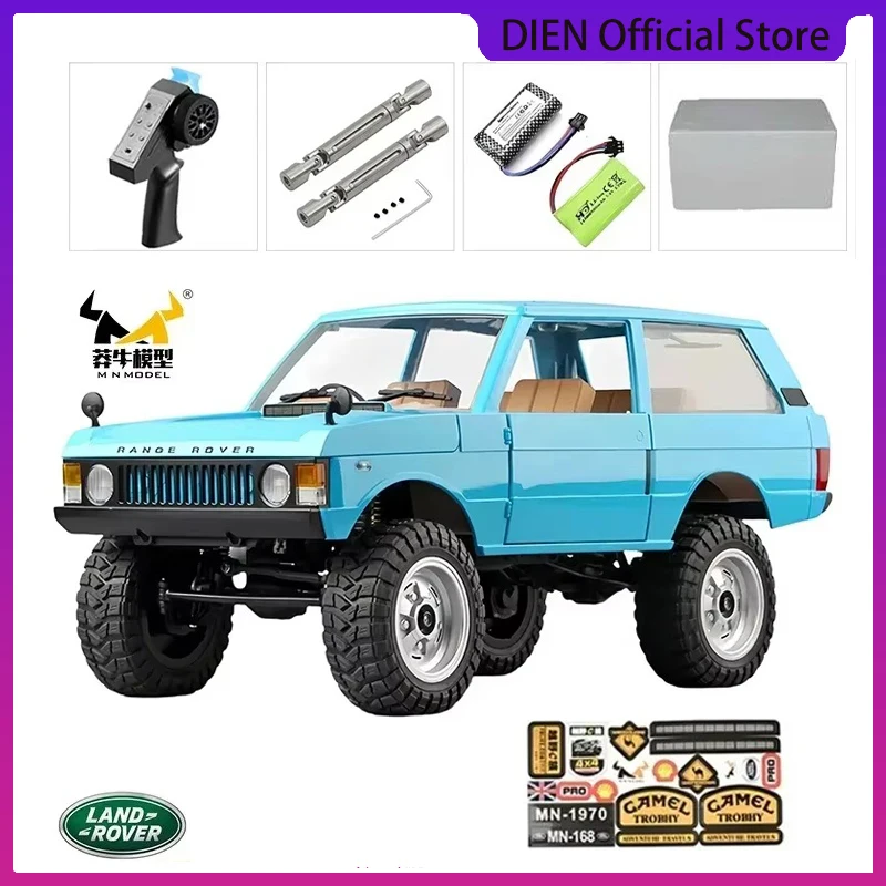New Toyota RCCar Manniu Mn82s four-wheel Drive Retro Remote Control Car 1:12 Land Patrol Pickup Climbing model toy gift 2