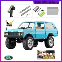 New Toyota RCCar Manniu Mn82s four-wheel Drive Retro Remote Control Car 1:12 Land Patrol Pickup Climbing model toy gift 2