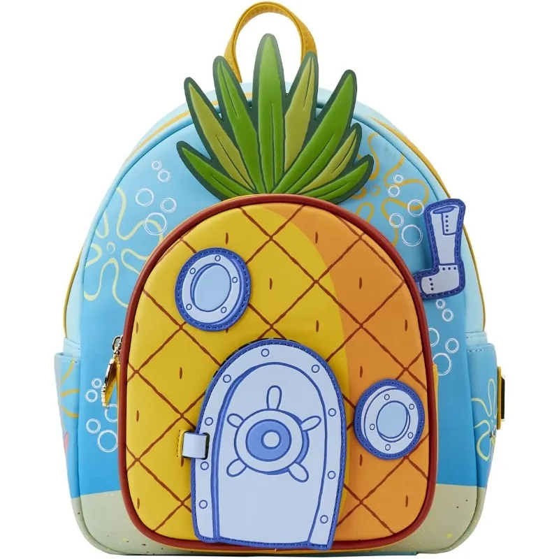 Loungefly Spongebobs Squarepants Ananas House Mini Zaino Per Le Donne Borse Riservati