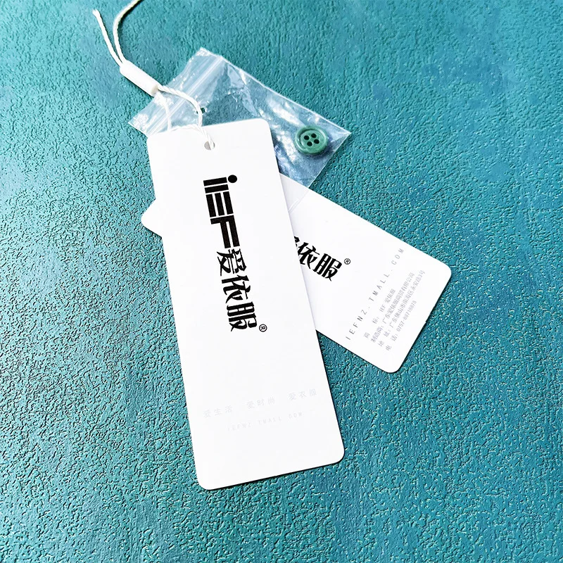 

Пользовательские прямоугольные бирки для одежды, бренда, моды, этикетки, аксессуаров, товаров, логотипа, дизайна, бирок, 100 шт.