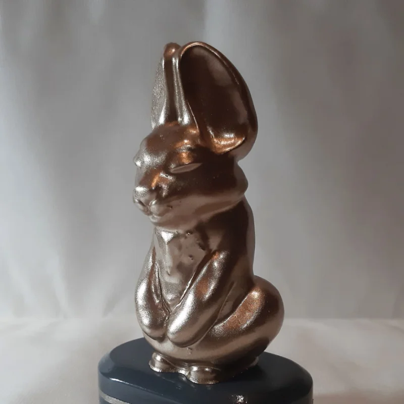 

Naughty Rabbit Resin Ornaments Crafts Desktop Creative Personality Ornaments Year of The Rabbit Goddess Gift Home Decoration
